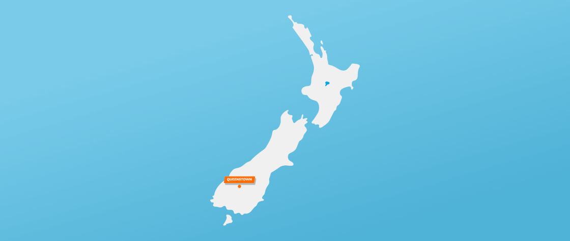 Queenstown map