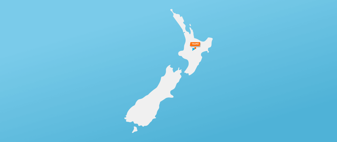 Taupo map