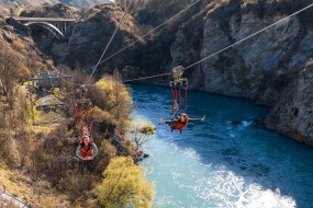 Over the Kawarau River