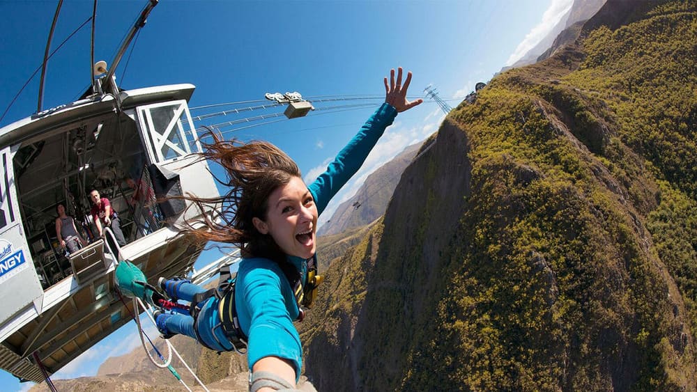Experience the New Zealand's highest Bungy Jump at the Nevis Playground