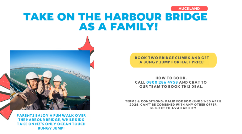 school holiday deals auckland harbour bridge