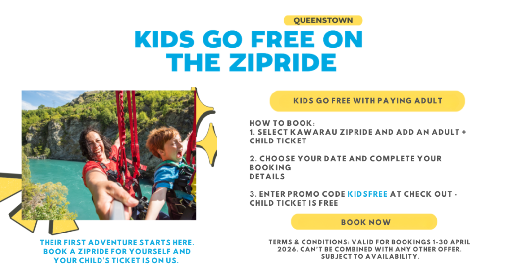 Kawarau April holiday deal