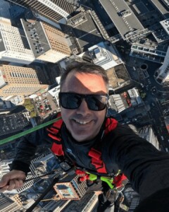 SkyTower adrenaline jump