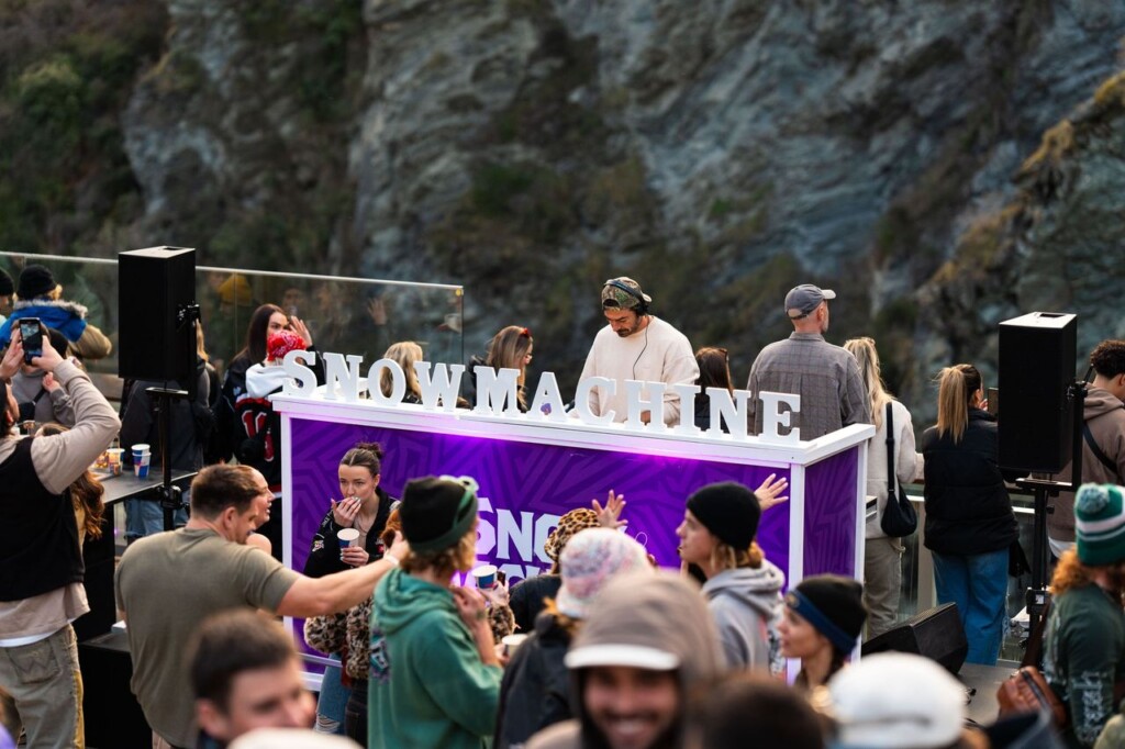 Snow Machine festival party in Queenstown