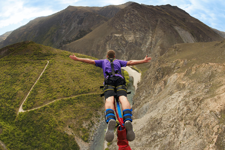 Leap off NZ's highest 134m Nevis Bungy