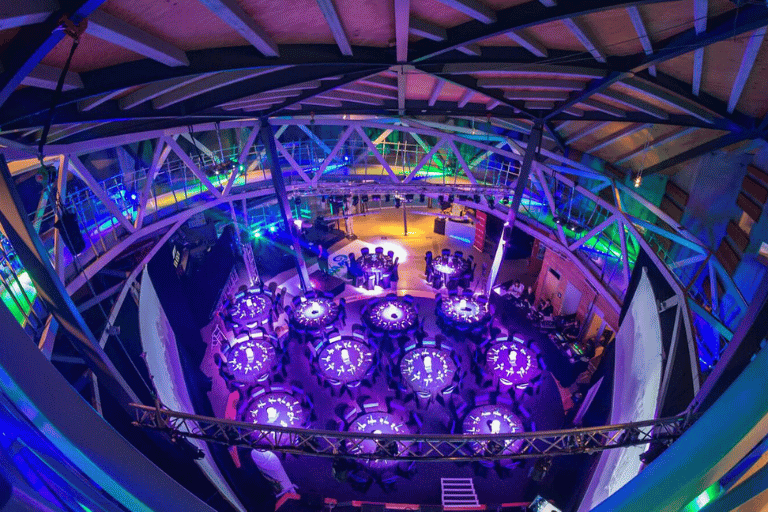 Kawarau Bungy indoor event setup